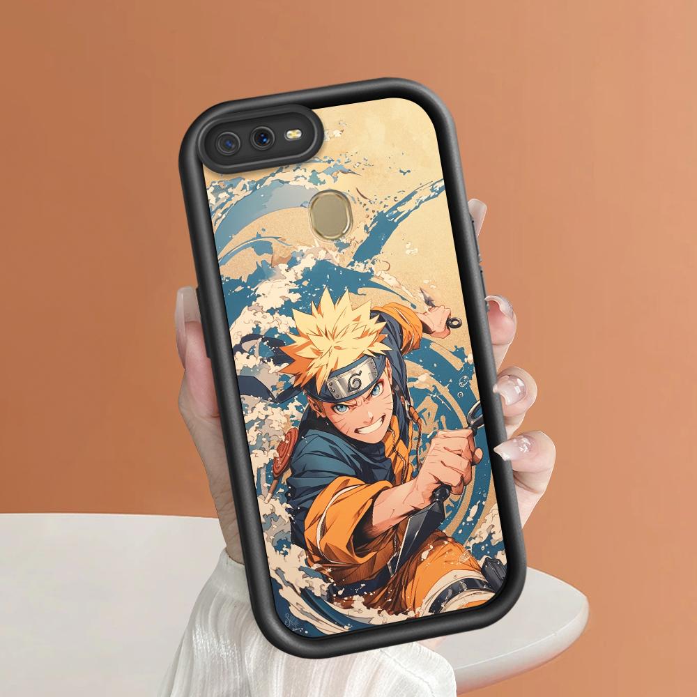 Soft Silicone Square Ladders Cartoon Pattern Full Cover Camera Protection Shockproof Case for OPPO Reno Realme OnePlus