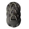 STAINLESS STEEL D-Ring Pad for PVC Inflatable Boat Raft 5.9inch Round Waterproof