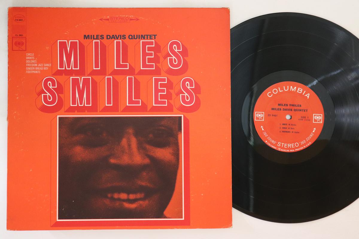 

LP Record MILES DAVIS Miles Smiles CS9401 Columbia 1967 US Jazz Used