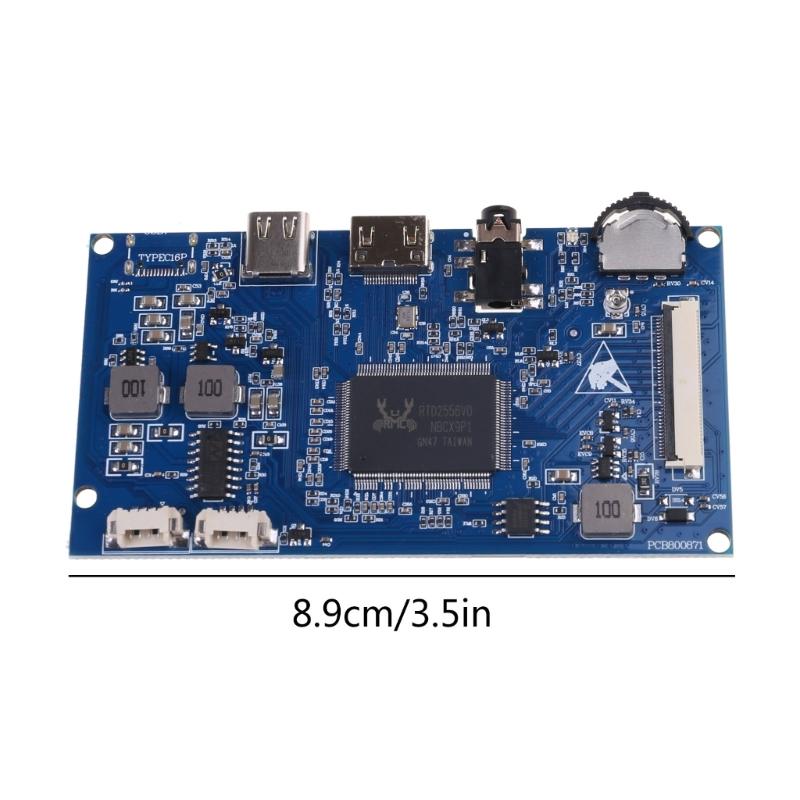 7" 8" and 10.1" LVDS Driver Board TypeC USB Powered Support HDMI1.4 MINI HDMIcompatible 40pin LCD Display Driver