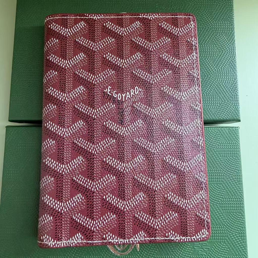 2024 Goya Ultradünner Hahnentritt Reisepass- und Ausweishalter - Koreanischer Modestil