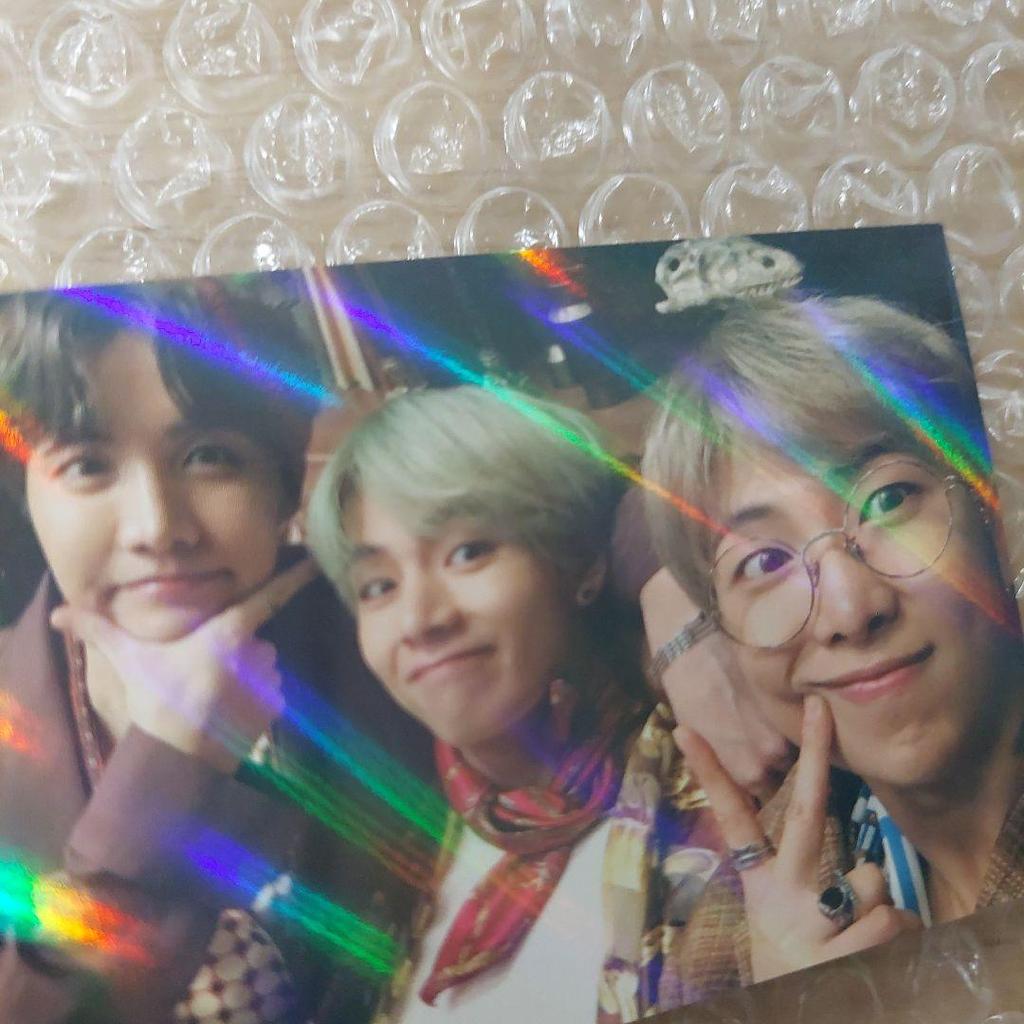 [USED] BTS MAGIC SHOP Ticket Holder Trading Card Hoseok V RM Official