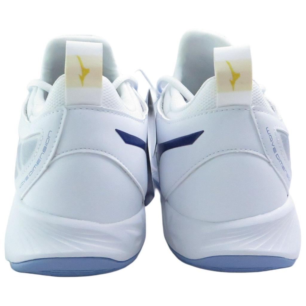 Mizuno Wave Dimension White Bellwether Blue Unisex Sneakers Bel-Air-Blue V1GA224097