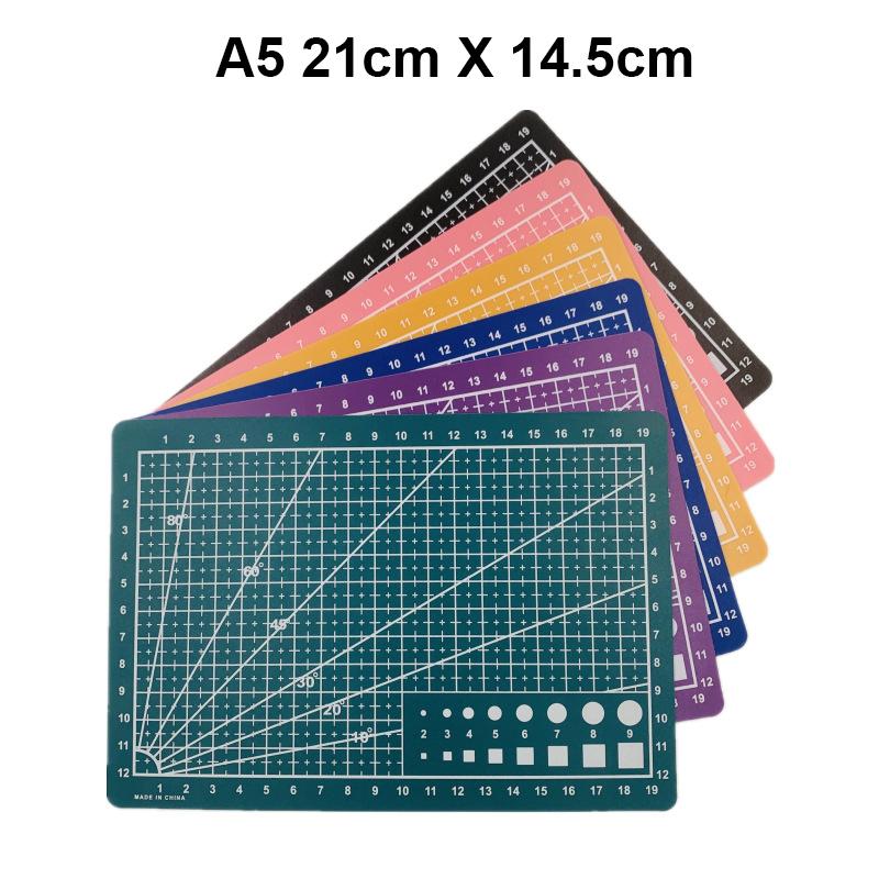 Workbench Cutting Mat A3 A4 A5 PVC Craft Cutting Pad Protective Board For Leather Sewing Engraving DIY Knife Craft Supplies Set
