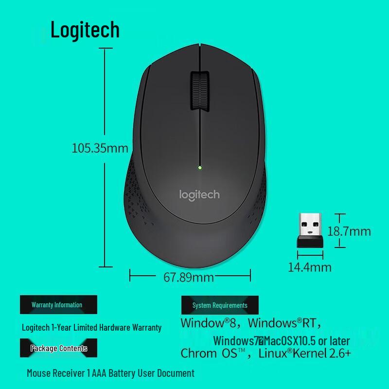 Logitech Wireless Office & Home Mouse