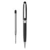 6x Black Ink Ballpoint Pen Journaling Pen Smooth Writing Pen Metal Signature Pen Stationery Supplies for Writing