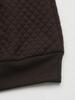 Women's Autumn/Winter 2025 Plaid Patchwork Stand Collar Pullover Hoodie