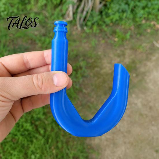 Seau en plastique Guide d'écoulement d'eau Crochet de remplissage pour tuyau d'arrosage de jardin, Connecteur imprimé en 3D Crochet rapide de jardin pour piscine, étang, tonneaux extérieurs, Tonneau d'eau de pluie