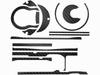 CUSTOM YOROI Custom Decal for 23 Calcutta Conquest BFS Baitcasting Reel SEAT.JP (Black, Left-Handed)