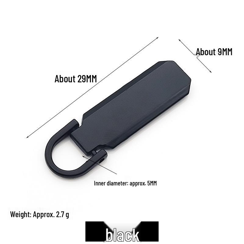 Alloy Detachable Zipper Puller for Jackets and Backpacks