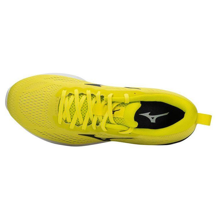 Mizuno Wave Revolt 2 Low Top Running Shoes Men Running Shoes Yellow Black J1GC218109