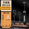 USB Rechargeable 2-in-1 Electric Egg Beater Blenders for Kitchen Items Mini Blender Mixer Coffee and Whiskey Stirrers Gadgets