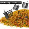 40/50/60g Weights Mesh Bait Cage Feeders Controlled Release Small Fish Protection Bait Release Feeders Fish Protection Feeders