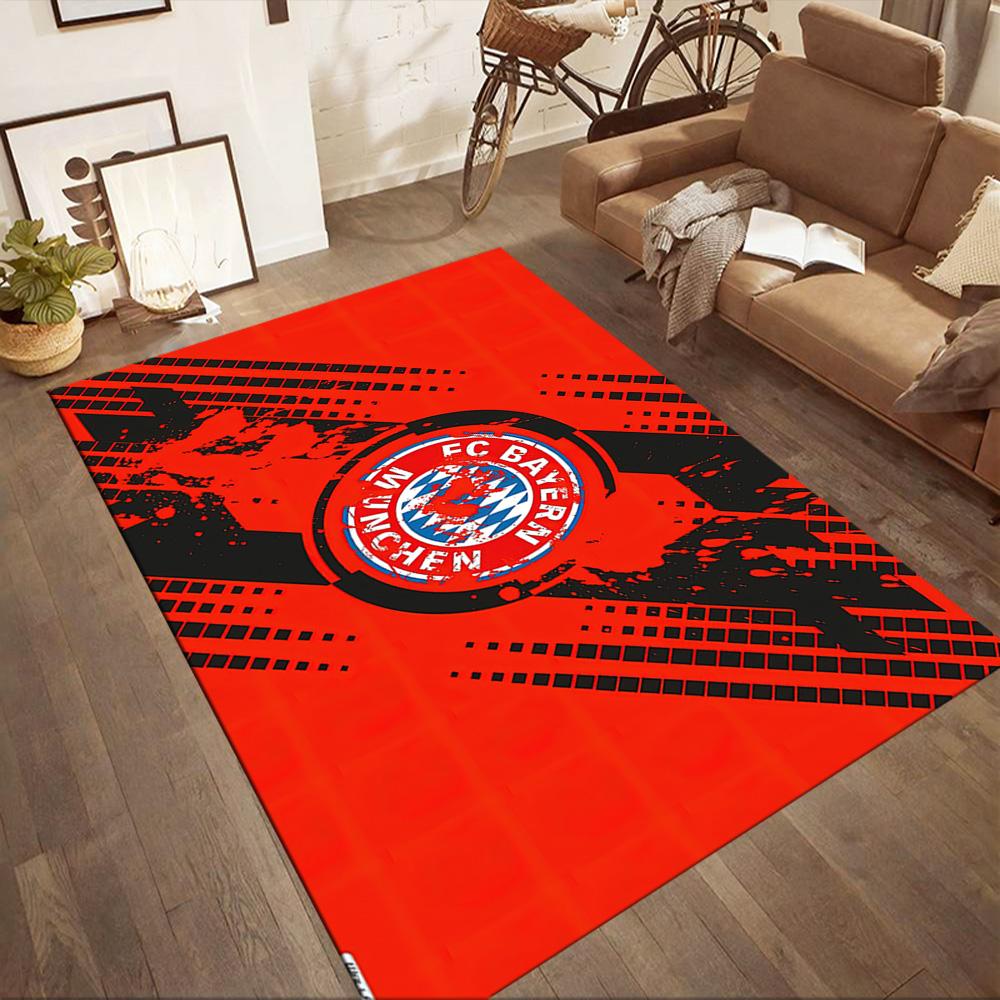 Fc Bayern München Square Rugs Are a Great Choice for Living Rooms, Bedrooms, Home Décor, and As Gifts.