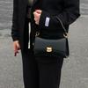Black Underarm Baguette Bag Women'S High-End Texture Niche Handbag Is Now Popular Messenger Bag Winter
