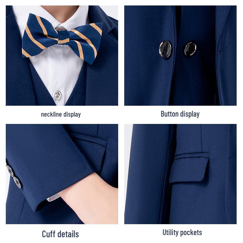 LUOBOBEIBEI Boys' Formal Suit Set