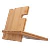 Wood Mobile Phone Holder MultiFunctional Wallet Storage Box for Home Office Living Room