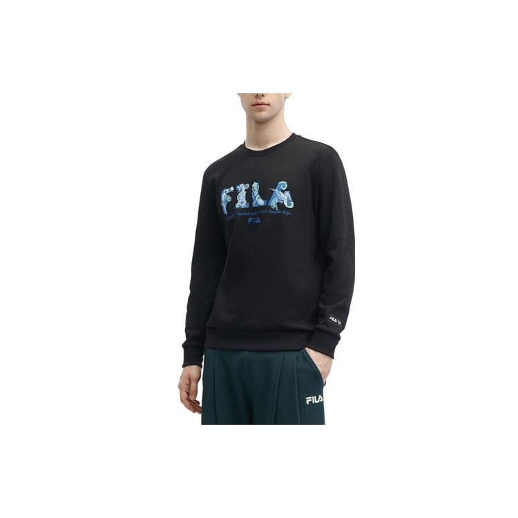 

New FILA x V&A Sweatshirt Men s Jet Black F11M418219F-BK M