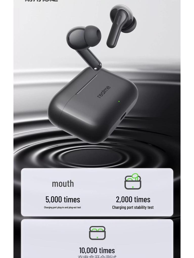 Realme T200 Wireless Earbuds: Long Battery Life & Low Latency for Gaming