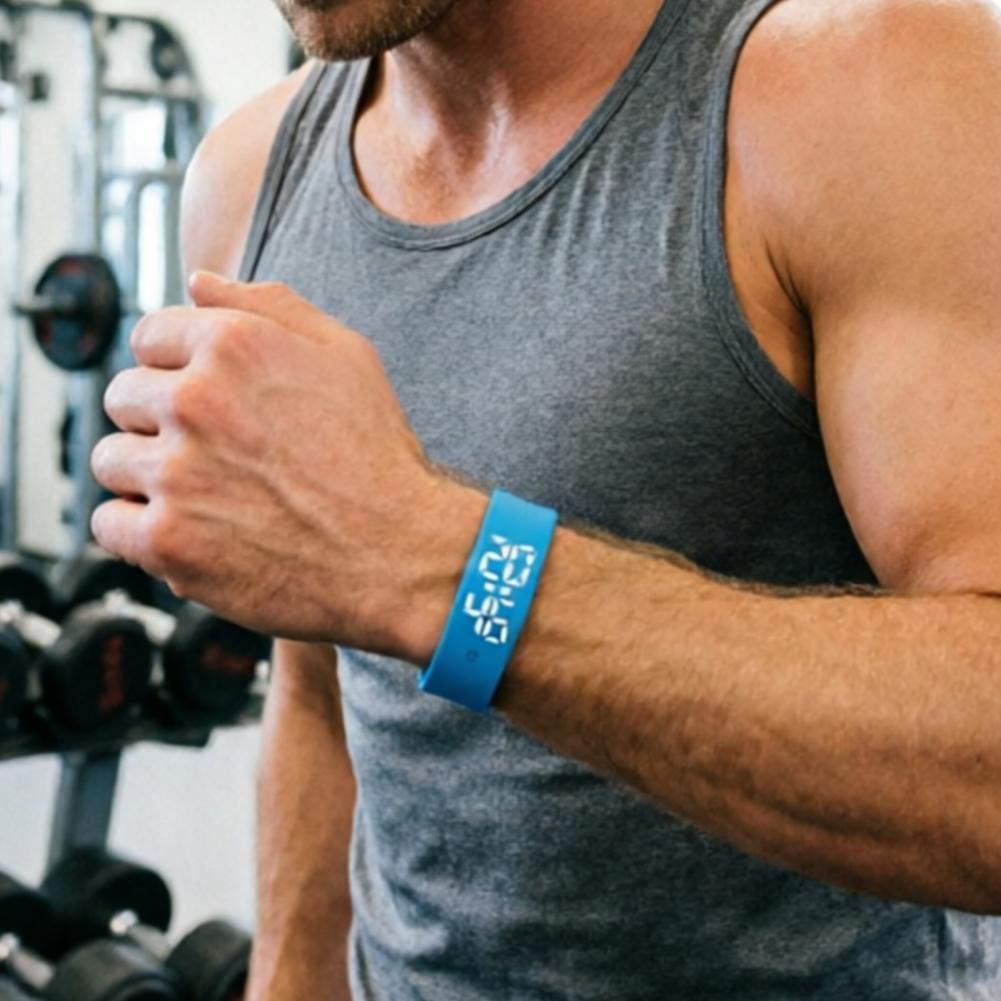 Vibrierendes Alarm-Armband mit Fitness-Tracking Wasserdichte Stumme Weckuhr Armband Vibration Schlaf-Armband Zeitmessung Armbanduhr