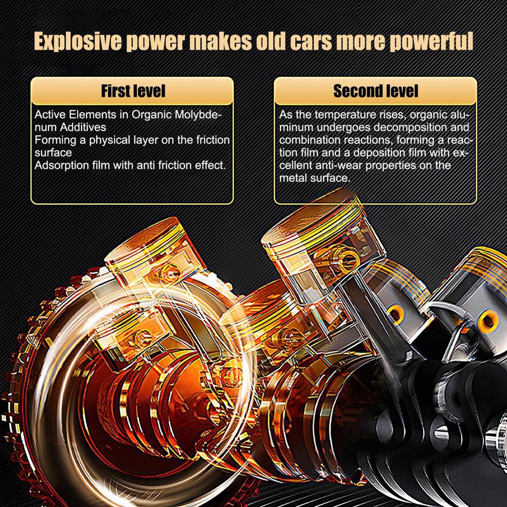 60ml Motorreibungsmodifikator Multifunktionaler Automotor-Schutz Motorreibungs-Conditioner für Auto Auto Fahrzeug SUVs