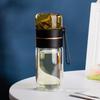 Double-Layer Heat-Insulated Glass Tea Infuser Bottle