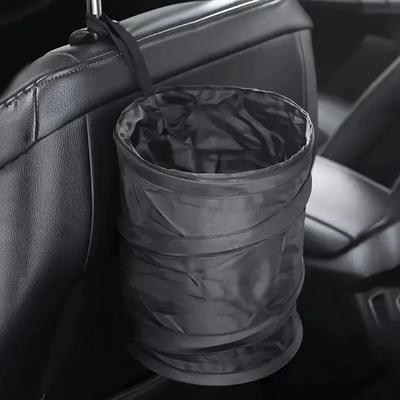 New Foldable Trash Can Car Storage Busket Rubbish Container Waterproof for Organizer Holder Universal Auto Interior Accessories