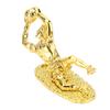 Metal Football Best Goalkeeper Trophy Cup Soccer Trophy Ornaments & Football Fan Souvenirs