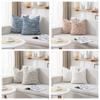 2PCS High-Density Chenille Sofa Throw Pillowcase Cojines Polyester Decoration Home Square Cushion Cover Headboard Pillowcases