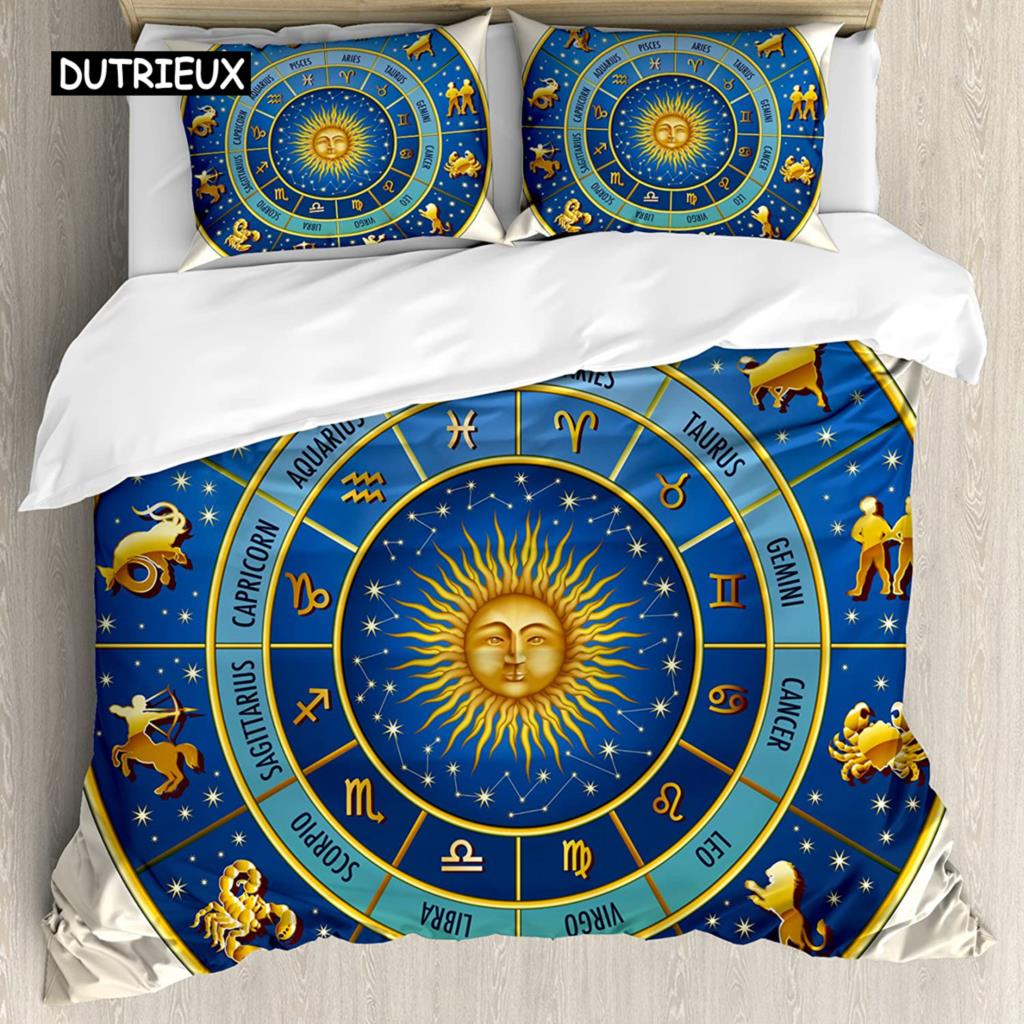 Sugar Skull Duvet Cover Set,Sugar Killer Calaveras Framework Day of The Dead Vintage Gothic Design Print,Skull Bedding Set