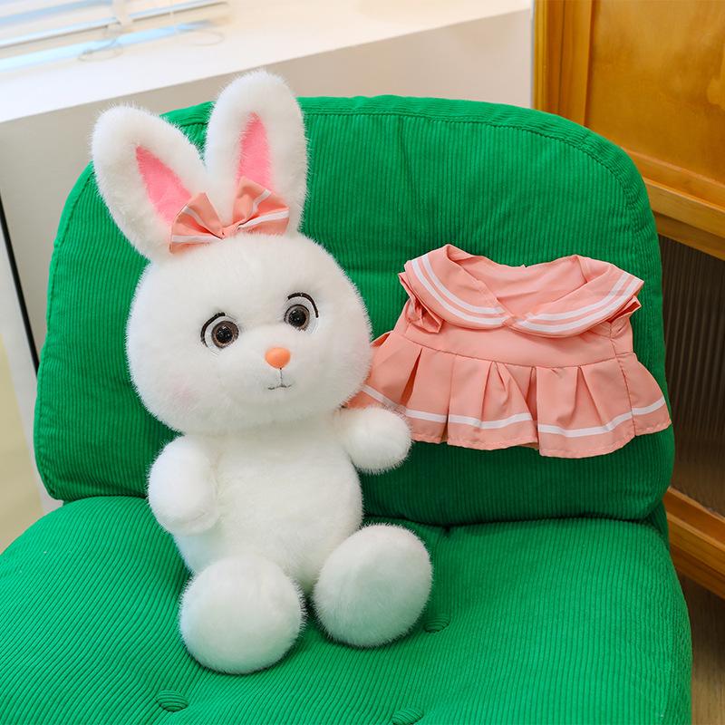 New Luna Rabbit Doll Plush Toys Rabbit Doll Doll Doll Pillow for Children and Girls