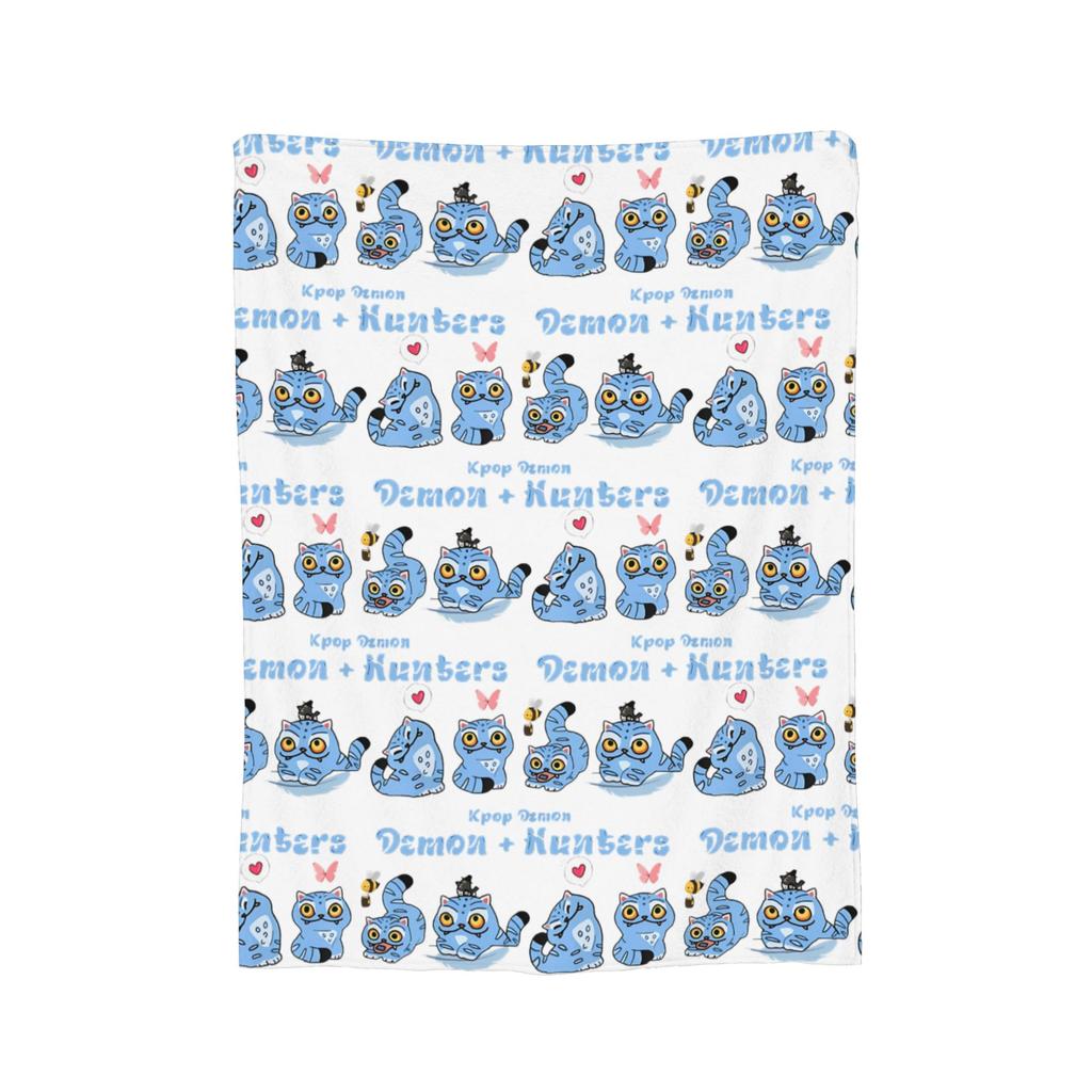 Jinu K-Kpop D-Demon H-Hunters Blanket Cover  Flannel Throw Blankets Summer Air Conditioning Portable Soft Warm Bedsprea,