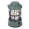 Campinglaterne Wiederaufladbar 3 Stufen IPX4 Wasserabweisend Retro Tragbar Zeltlampe für Notfälle