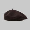 Vintage Damen Mädchen Baskenmütze Künstler Winter Warm Einfache Mütze Kappe Kopfbedeckung Hüte Für Frauen Einfarbige Klassische Mütze Maler Baskenmützen