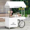 Street Stall Cart for Hotel Exhibitions, Mall Flower Displays, Specialty Promotions, and Event Showcases