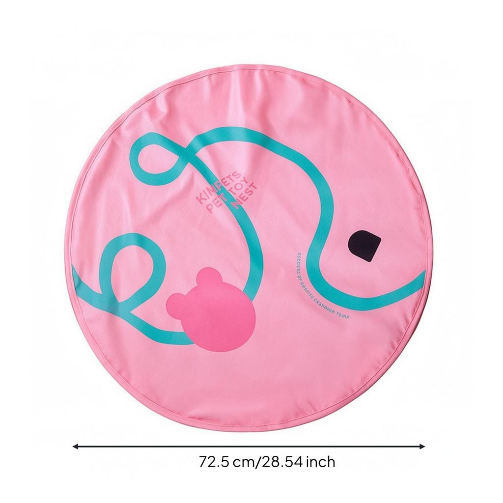 Indoor Cat Play Mat Long-Lasting Scratch-Proof Hide and Seek Toy Easy to