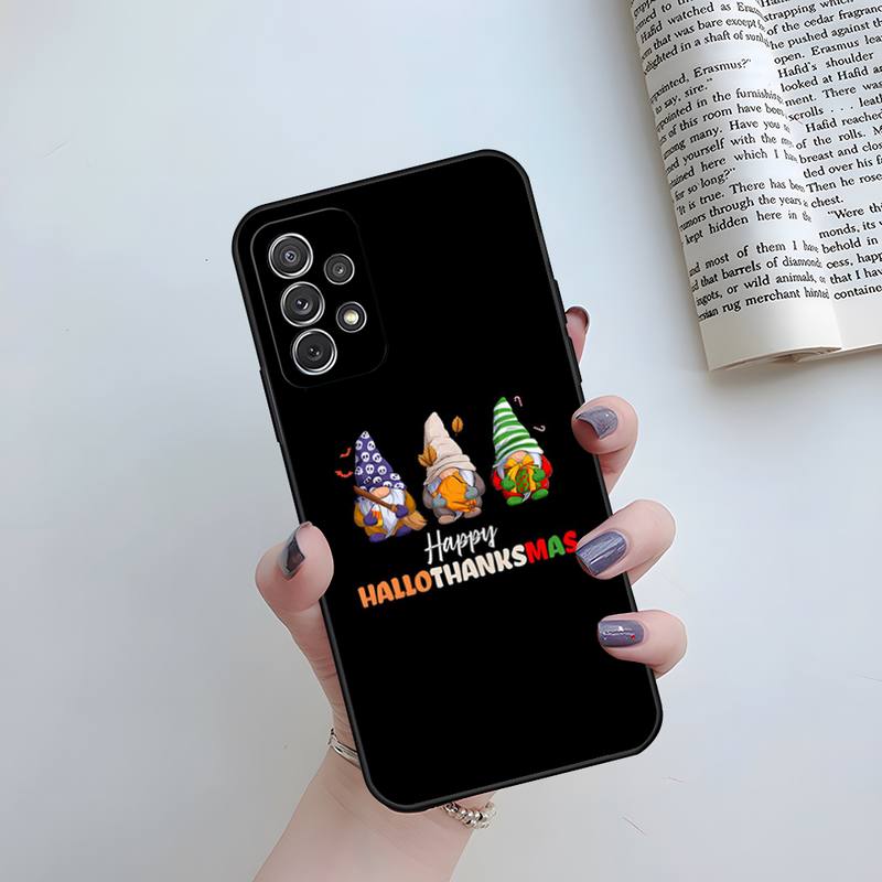 Weihnachten Glückliche Wichtel Handyhülle Funda Für Samsung S20 Lite S22 S30 Ultra S21 Fe S9 S10 E Plus Stoßfeste Rückseite