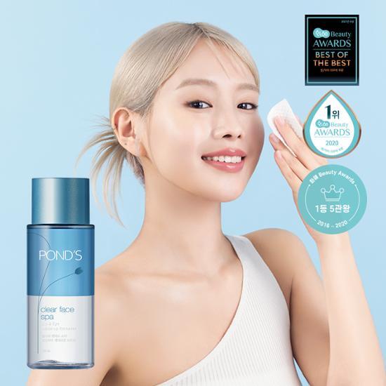 

POND S Clear Spa Средство для снятия макияжа с губ и глаз 300 мл