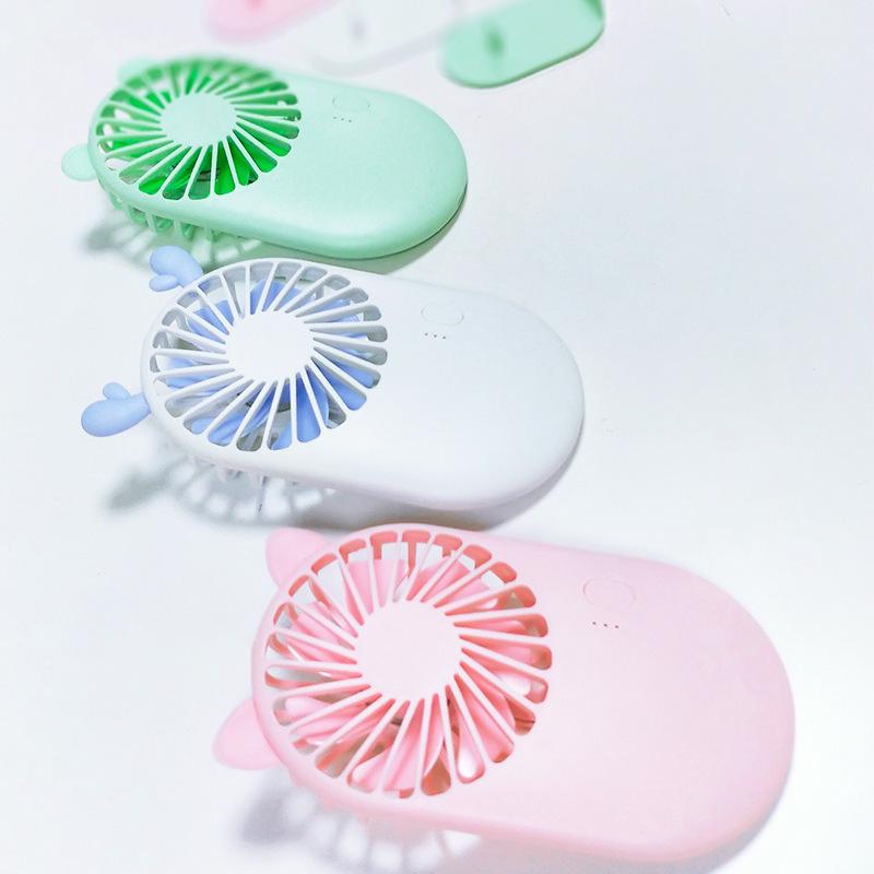 Portable Mini Cartoon USB Rechargeable Fan