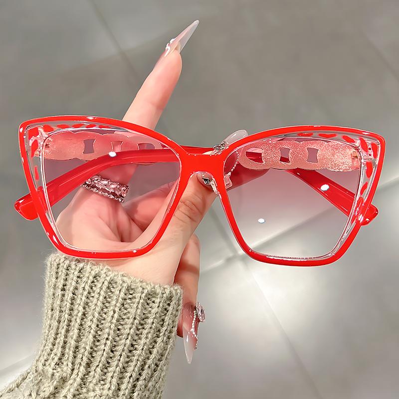 

Personalized color-blocking retro sunglasses European American fashion classic versatile unisex trendy accessory