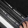 Bhmcg3 For Fusion Logo Car Door Sill Protector Sticker Waterproof Anti Scratch Guard Plate Decal Auto Modification Accessories
