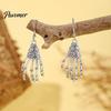 Kostümparty Ohrschmuck 1 Paar Halloween-Ohrringe für Damen, Skelett Spinne Kürbis Detaillierte Legierungsanhänger Geist Fledermaus Ohrhänger, Gothic