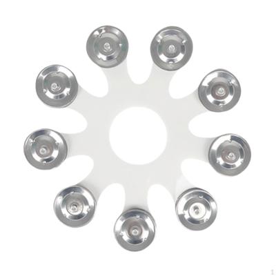 Metal Hi Hat Tambourine Drum Cymbals Wear Resistant Sturdy Fittings Multipurpose for Party