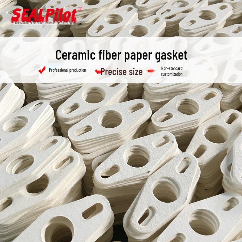High-Temperature Ceramic Fiber Gasket 1260℃ for Kilns and Burners