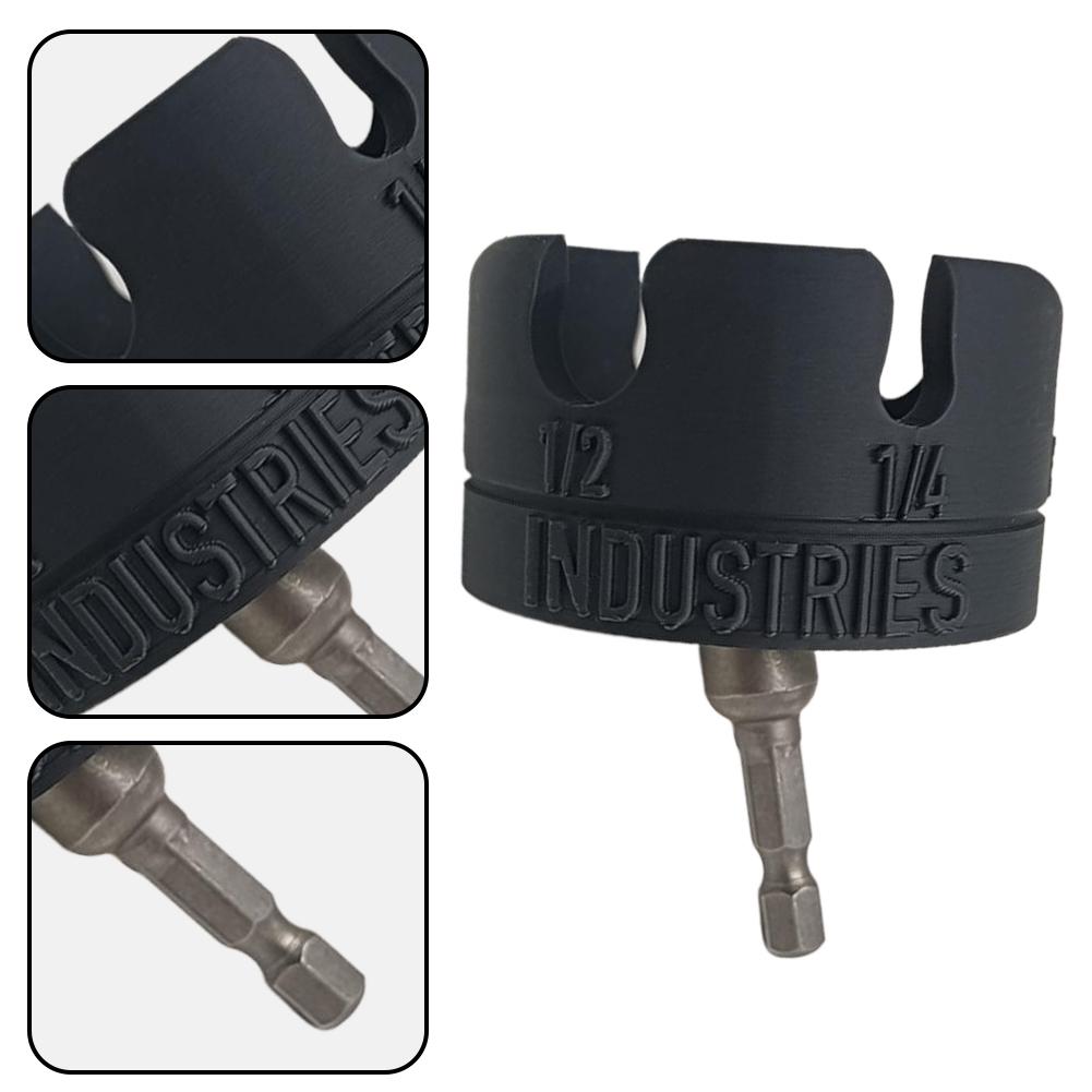 Nut Zip Drill Attachment Nut Fast Removal Tool Quick Slotted Wing Nut spinning Drive Kit Portable Hex Shank Bolt Extractor