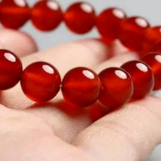 Red Agate Zodiac Charm Bracelet - Auspicious Chinese Single Strand for Women's Jewelry Gift