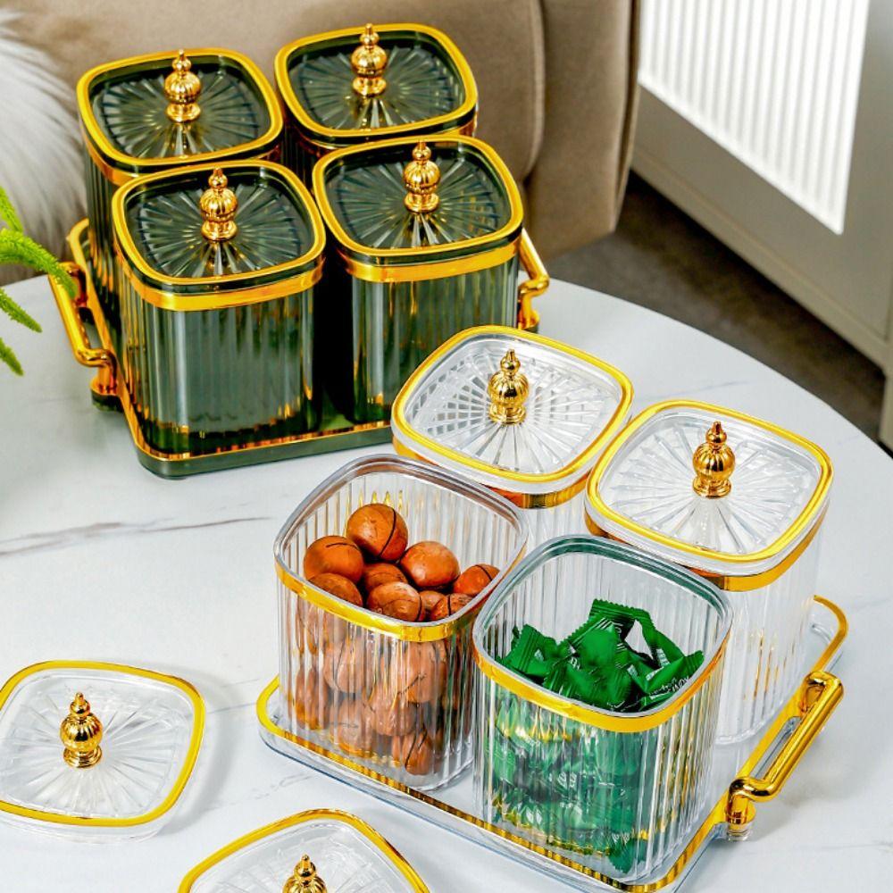 Exquisite Storage Box Creative Storage Can Multipurpose Seasoning Jar Set  Home