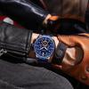 Curren 8399 Men's Multifunction Quartz Watch with Calendar, Large Dial, and Six Hands for Business