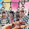 Acrylic Resin Phone Lanyard Chain: Decorative Pendant Keychain for Girls