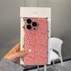Red Leopard Silicone Clear Phone Case For iPhone 17 16 Pro Max 15 14 13 Mini 12 11 X XR XS 17 Air 16E 15 Plus Soft Clear Cover